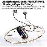 Generic AOZHENKAI AZK-L5 CLIP ON wireless Headphones-Black/Silver - image 4
