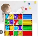 A & Shine Multifunctional Kids Mathematics Learning Board - Multicolour