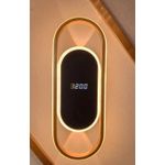 product_image_name-ESCLIGHTING-LED Digital Wall Clock Light - Gold/Black-2