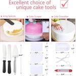 Generic 322pcs Cake Turntable, Cake Decorating Nozzle Tools, Baking Tools - image 4