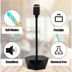 product_image_name-Generic-Flower Pot Fly Repellent Fan - Black (10 Pieces)-7