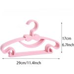 Generic 20-Pack Kids Clothes Hangers, Durable Plastic Baby & Toddler Hangers for Infant Children's Wardrobe - image 2