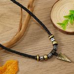 product_image_name-Generic-Metal Pendant Men's Beaded Necklace-3