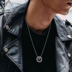 product_image_name-Fashion-2 pcs 1 Pixiu Necklaces + 1 Pixiu Ring-Wide Chinese Good Luck Symbol, Durable Copper Statement Rings-5