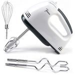 product_image_name-Flushrenic-Handheld mixer Electric handheld - 7-speed portable kitchen mixer Electric, with 5 stainless steel accessories Mixer, for mixing biscuit, cake, egg and dough foods-1