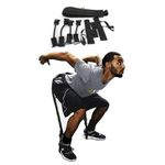 Generic Vertical Jump Trainer Bounce Training Device Leg Strength Training Bands For Agility - Black