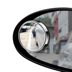 product_image_name-Generic-2pcs Car Rearview Mirror, High-definition Round Mirror, 360 Degree Adjustable Blind Spot Mirror, Wide-angle Mirror-1