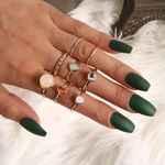 product_image_name-Fashion-8-Piece Opal Stackable Ring Set for Women - Gold Tone Knuckle Rings with 5 Colorful Opals-2