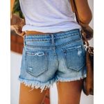 product_image_name-BLWOENS-Women's Denim Shorts - Blue - Blue - EU XXL-2