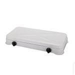product_image_name-Generic-Table top 2-burner gas stove with dustproof cover lid -  white-2