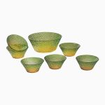 GLASS BOWL 7PIECES SET 1300ML+300ML