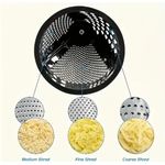 Generic Multifunctional Cone Grater with wooden handle - image 3