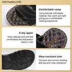 product_image_name-Fashion-Men's Breathable Sandals With Anti-Slip Sole, Durable And Comfortable Footwear- Deep Brown - Black - EU 42-4