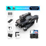 product_image_name-Generic-HD Aerial Photo Brushless Motor Aircraft Obstacle Avoidance Optical Flow Positioning RC Drone, Single Battery E88S (L11.81 x W10.24 x H3.15)inch - Black-3