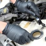 product_image_name-Generic-100pcs - Large - Black Powder-free Latex Gloves-5