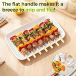 Generic 200 PCS Bamboo Skewers for Appetizers, 12cm Toothpicks, Cocktail Picks - image 4