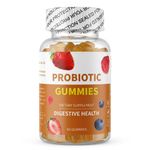 Duozi Probiotic Gummies Dietary Supplement (60 Count)