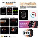 Generic Series 10 Ultra 3 Max  2.2" Bluetooth Call Full Touchscreen Smartwatch- For Android and iOS - image 7