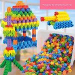 product_image_name-Generic- 200 pieces DIY Educational lighting toy: hexagonal building blocks-2