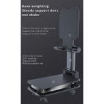 White Label Adjustable Desktop Phone Stand Holder - Black - image 5