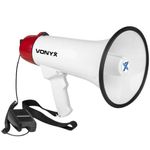 VICEN Megaphone with Siren Bluetooth pendrive  slot and Battery – 45W