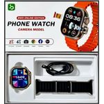 Generic BW9 Pro Smart Watch with SIM Card Slot & Camera - Black - image 3