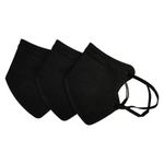 product_image_name-Generic-80 PC's Disposable Black Children's Masks- Protect Nose/Mouth *Non-med-1