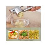 product_image_name-TodyJeyHo-Garlic Press Mincer - 304 Stainless Steel Garlic Crusher, Detachable, Heavy-duty, Rust Proof , Professional Garlic Presser Crusher and Peeler Set, Sturdy Ginger Press for Nuts and Seeds, Easy to Clean and Dishwasher-7