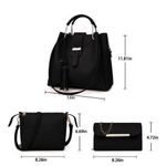 product_image_name-Fashion-Ladies Women's Bag 3 in1 Waterproof crossbody bag Shoulder bag handbag-4