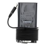 DELL 90w big pin laptop adapter and power cable - image 2