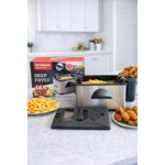 Morgan Electric Deep Fryer - 3L - 2000W - Silver