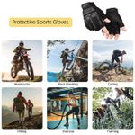 Generic  Half Finger Cycling Gym Hand Gloves Tactical Non-slip Adjustable - image 8