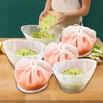 product_image_name-Generic-6PCS Cheese Cloths Bag For Straining, Nut Milk Bag - Reusable Straining Bags for Vegetable, Soy Milk, Dumpling Fillings,Squeeze Bags for Straining Oat Milk, Celery Juice Nut-1