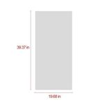 product_image_name-Generic-50*100cm DIY Flexible Mirror Sheets Self-Adhesive Plastic Mirror Tiles-3
