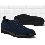 product_image_name-Fashion-Nubuck leather shoes British style suede leather business casual shoes - Blue - EU 43-4