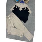 Two-peice Dress for Men Light Brown And Black