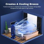 Generic Desk Cooling Fan With 5 Gears  720° Rotating - image 5