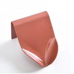 product_image_name-Generic-2 Pcs Soap Holder Dish, Bar Soap Tray Wall Mounted, Sponge Holder for Bathroom Bathtub Kitchen Sink - Brown-3