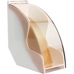 product_image_name-TodyJeyHo-Coffee Filter Paper Holder,Cone Filter Paper Box with Dustproof Coffee Filter Dispenser Container Storage Rack Dust Proof Countertop Dispenser Stand (white)-1