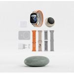 Generic D19 Smart Watch With Free Straps Wireless Charger and Earbuds