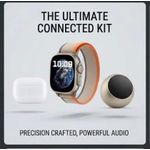 Generic D19 Smart Watch With Free Straps Wireless Charger and Earbuds - image 5