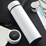 Generic 500ML Stainless Steel Smart Temperature Display Vacuum Flask - image 2