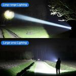 product_image_name-Generic-Portable Rechargeable LED Flashlights Telescopic Zoom Torch Lamp Outdoor Camping Fishing-2
