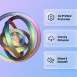 STY 3D Printed Fidget Toys Children Spinner Toy Fingertip Rotating Toy ( 6 Yrs) - image 2