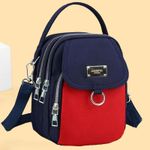 GALUIN Casual Oxford cloth tote bag/phone pouch