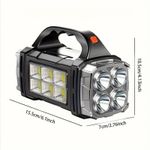 product_image_name-Generic-1pc 2200W Ultimate Super-Bright LED Searchlight - Ultra-Portable, Dual Solar+USB Rechargeable, Power Bank Torch-6