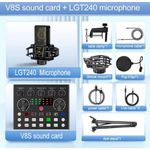 product_image_name-Generic-LGT 240 Condenser Microphone + V8S-X Sound Card Kit – Complete Studio Recording & Live Streaming Podcast Set-4