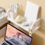 Generic  Adorable wall shelf Elephant Storage Organizer - Gray, Universal for Kitchen/Bathroom/Bedroom - image 2