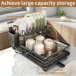 product_image_name-Generic-Dish rack, drain rack, tableware storage, multi-layer storage-2