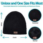 product_image_name-Generic-Winter Wireless Knitted Running Hat with Speaker - Black-3